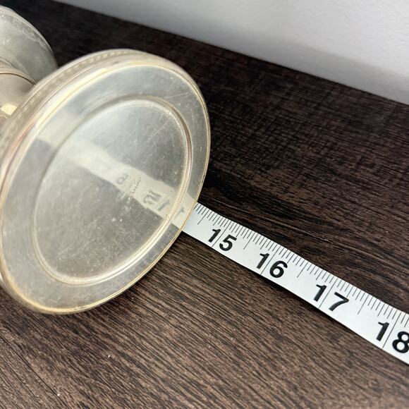 Antique | Absinthe Fountain Dispensing Decanter Ribbed Clear Glass Silver Italy - Picture 8 of 10